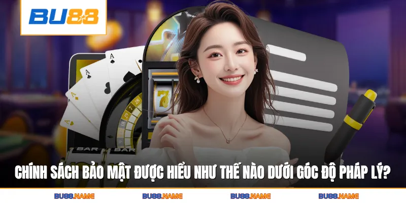 Chính sách bảo mật 1 Chính sách bảo mật được hiểu như thế nào dưới góc độ pháp lý?