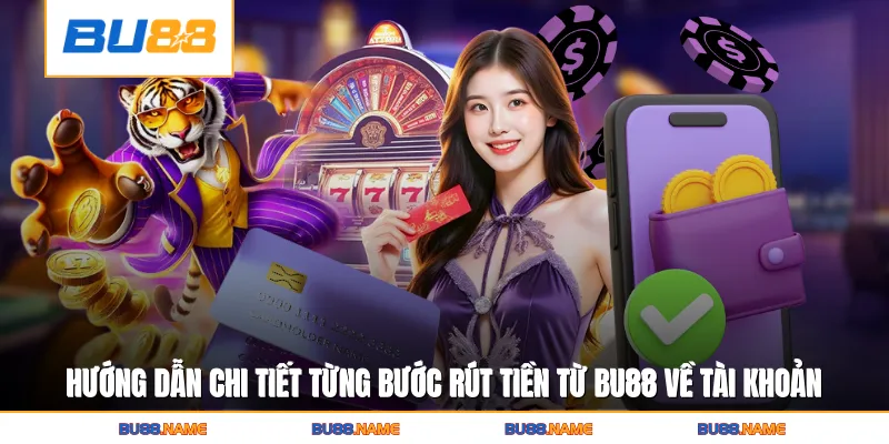 Hướng dẫn chi tiết từng bước rút tiền từ Bu88 về tài khoản cá nhân